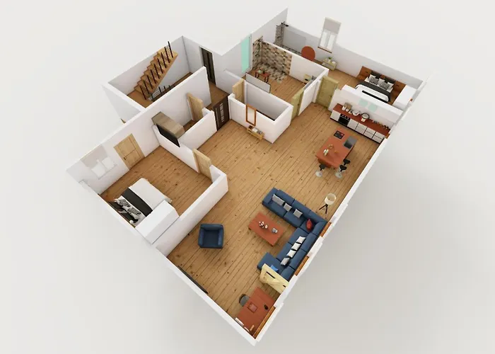 Harzer Healing Center 2024 Gemuetliche Landhauswohnung Mit Fussbodenheizung,Xxl Kochinsel,Xxl Regenduschen,Modern,Hochwertig,Persoenlich,Vollausgestattet