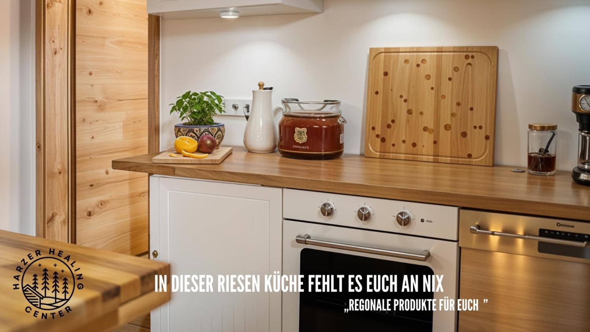 Harzer Healing Center 2024 Gemuetliche Landhauswohnung Mit Fussbodenheizung,xxl Kochinsel,xxl Regenduschen,modern,hochwertig,persoenlich,vollausgestattet *